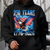 Personalized American Eagle Flag 250th America Anniversary - USA Independence Dark Shirt LM32 899081