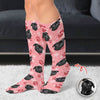 Custom Dog Photo Christmas Fluffy Socks Christmas Gift CH07 899202