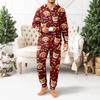 Custom Dog Cat Face and Name Onesie Pajamas Christmas Gift for Pet Lovers HO82 904064