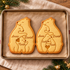 Custom Bear Family Shaped Cookie Stamp, Personalized Baking Accessory HO82 904174