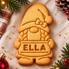 Custom Name Christmas Gnome Cookie Stamp Cute Holiday Baking Gift CH07 181138