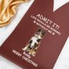 Custom Dog Cat Photo Life Would Be Boring Without Me Christmas Leather Wine Bag LM32 893871