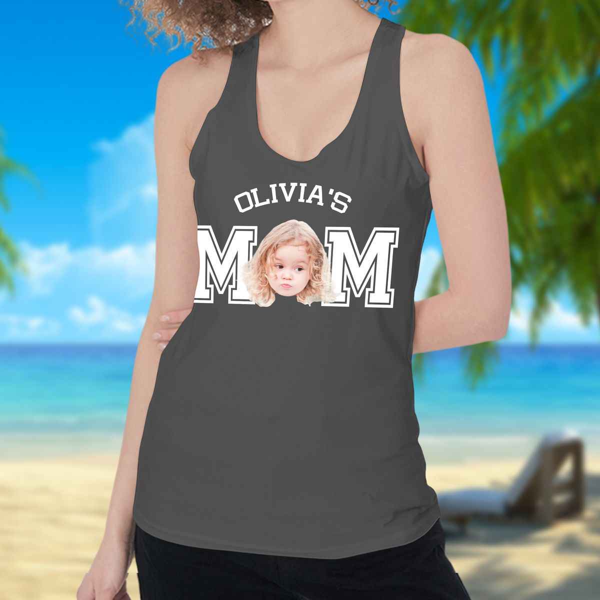 Custom Kid Photo And Name Tanktop TH10 894073