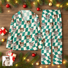 Custom Cat Photo Checker Design For Cat Lover Pajamas TH10 894981