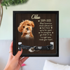 Custom Photo Goodbyes Are Not The End Memorial Square Collar Frame TH10 892719