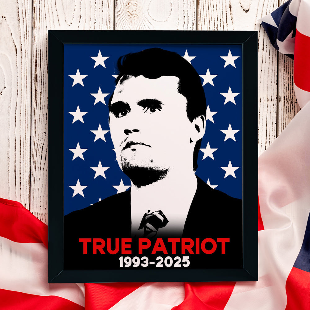 Charlie Kirk Quotes Forever In Our Hearts 1993-2025 Flag Yard Sign