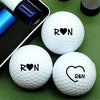 Personalized Name Golf Ball Stamp Box Gift For Couple CH07 910028