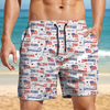 Personalized America 250 Semiquincentennial Beach Short TH10 169247