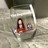 The Dogmother For Dog Lover Wine Glass TH10 892807