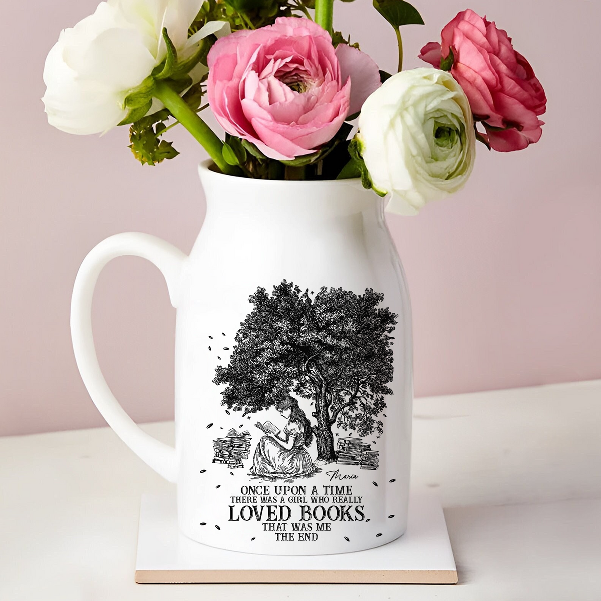 Once Upon A Time Chinoiserie Toile De Jouy - Personalized Vase LM32 893973