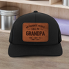 Custom Name My Favorite People Call Me Daddy Leather Patch Hat HO82 902302