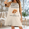 Custom Photo Life Would Be Boring Without Me Raglan Nightgown Gift For Mom TH10 169481