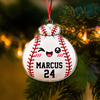 Personalized Cute Funny Sport Dumpling Dim Sum Acrylic Ornament LM32 670185