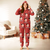Custom Face & Name Christmas Onesie Pajamas Christmas Gift TH10 171179