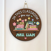Custom Name In this Classroom You Are Gift For Teacher Layer Doorsign TH10 894141