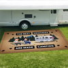 Personalized The Best Memories Are Made Camping Patio Mat TH10 894147