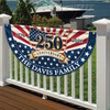 Custom Family Name 250th Anniversary 1776-2026 America Flag CH07 911976