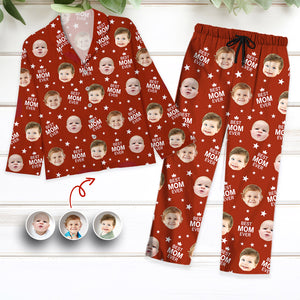 Custom Face Photo Best Mom Ever Pajamas TH10 894267