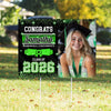 Custom Photo Congrats Class of 2026 Graduation Yard Sign CH07 910734