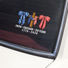 Faith Freedom 250 Years Jesus Christian America Car Window Decal Sticker HA75 920988