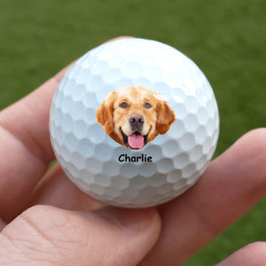 Custom Dog Photo And Name Golf Ball For Golf Lovers TH10 898225