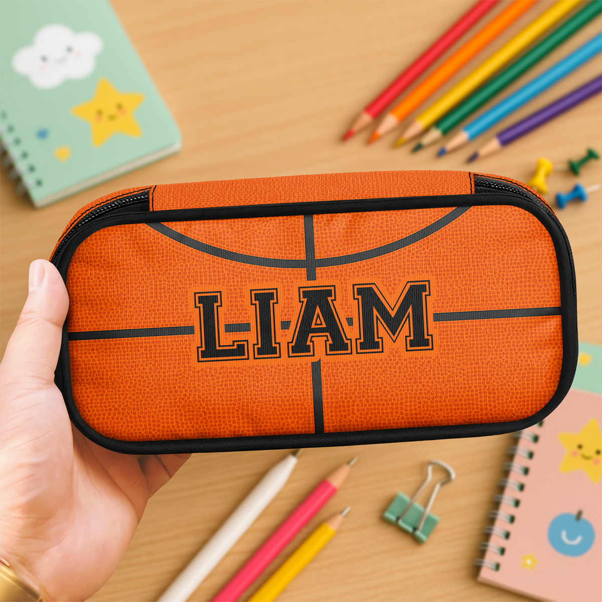 Personalized Sports Pencil Case - Back to School Gift HA75 921874