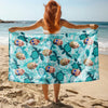 Custom Photo Turtles Pattern Beach Towel HO82 894068