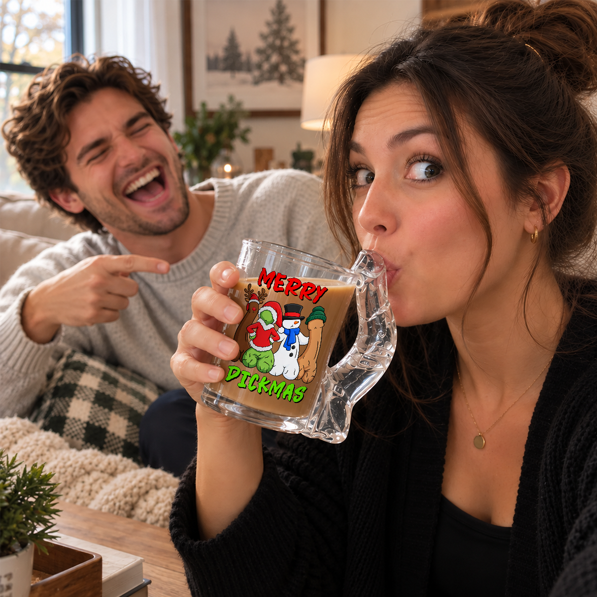 Hilarious and Dirty Merry Dickmas Naughty Mug Funny Christmas Gifts HA75 919552