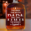 Personalized Gift To Dad The Man The Myth The Legend Whiskey Bottle LM32 893593