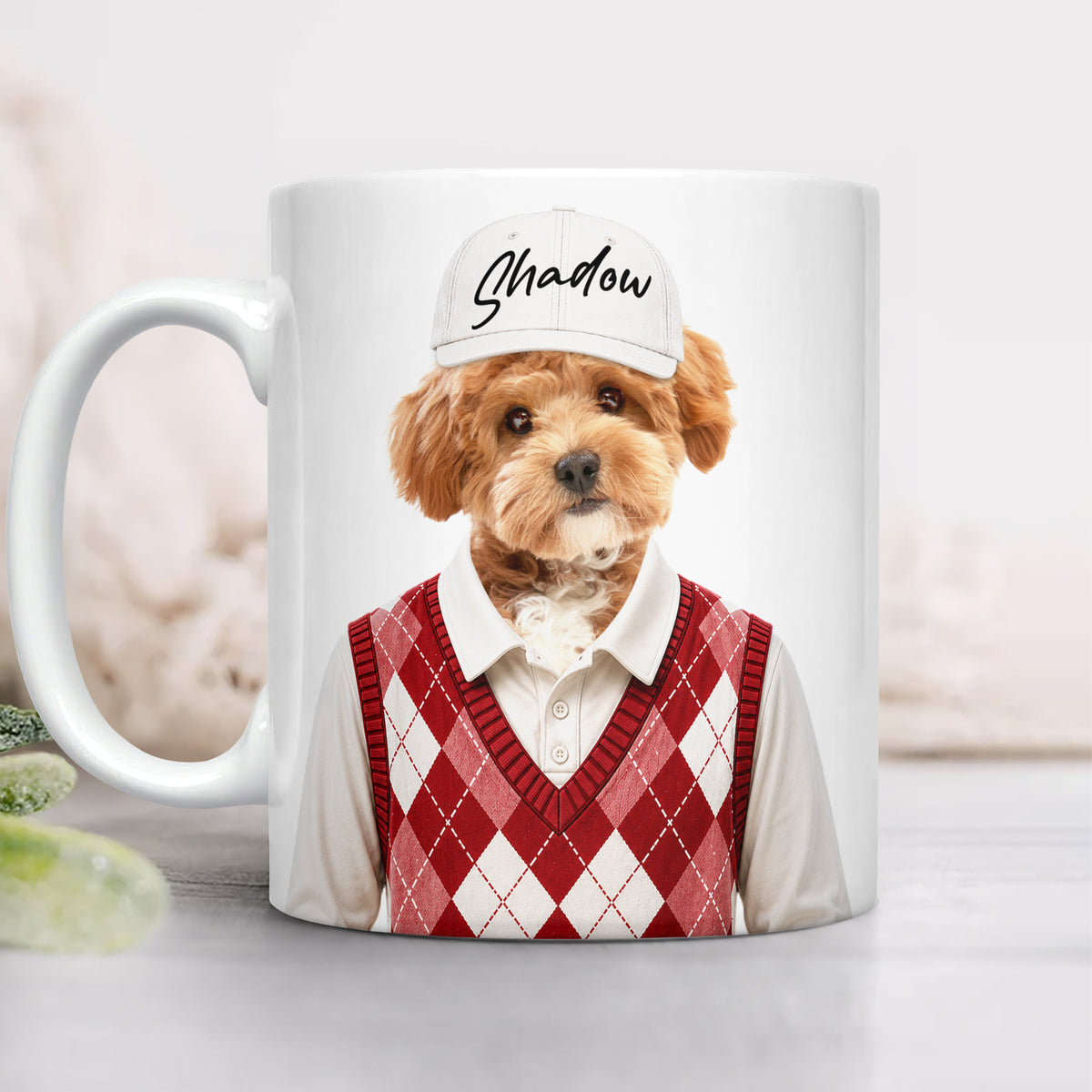 Custom Photo And Name Dog Cat White Mug For Dog Cat Pet Lovers HA75 921288