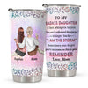 From Mom To Badass Daughter Personalized Tumbler HA75 897428