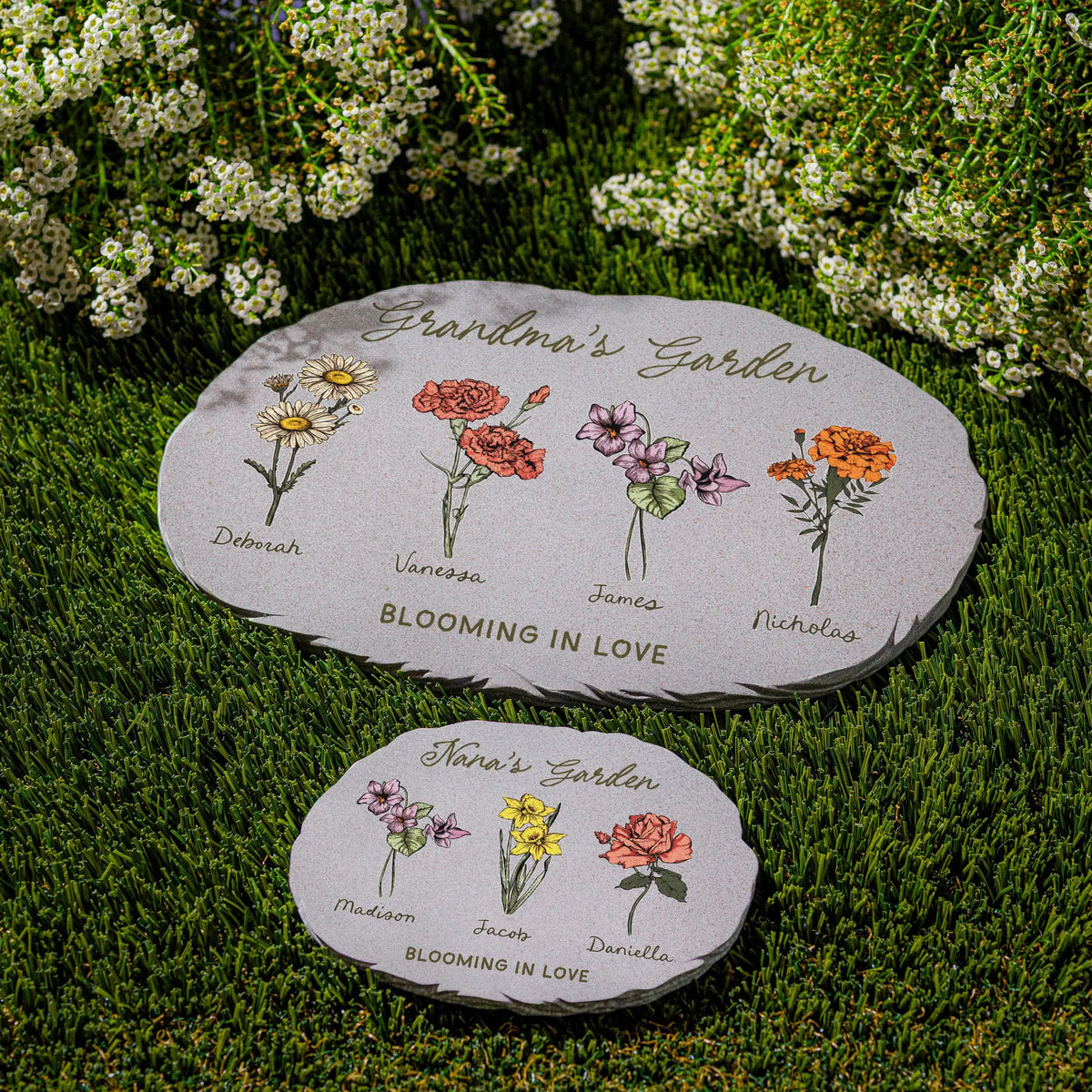 Personalized Garden Stone - Gift For Mom, Mother's Day HO82 902140