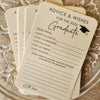 Set of 12 Graduation Wishes Cards - Advice Cards for Graduation Party - Graduation gift LM32 899753