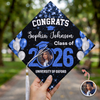 Custom Photo Class Of 2026 Personalized Graduation Cap Topper HA75 920822