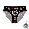 Custom Photo His Lock Underwear, Valentine's Day Birthday Gift for Her HA75 898750