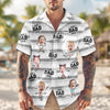 Custom Photo Best Dad Grandpa Ever - Personalized  Hawaiian Shirt LM32 893623