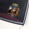 Personalized Military Branch 250 Years Of Freedom 1776–2026 Car Window Decal Sticker HO82 902036