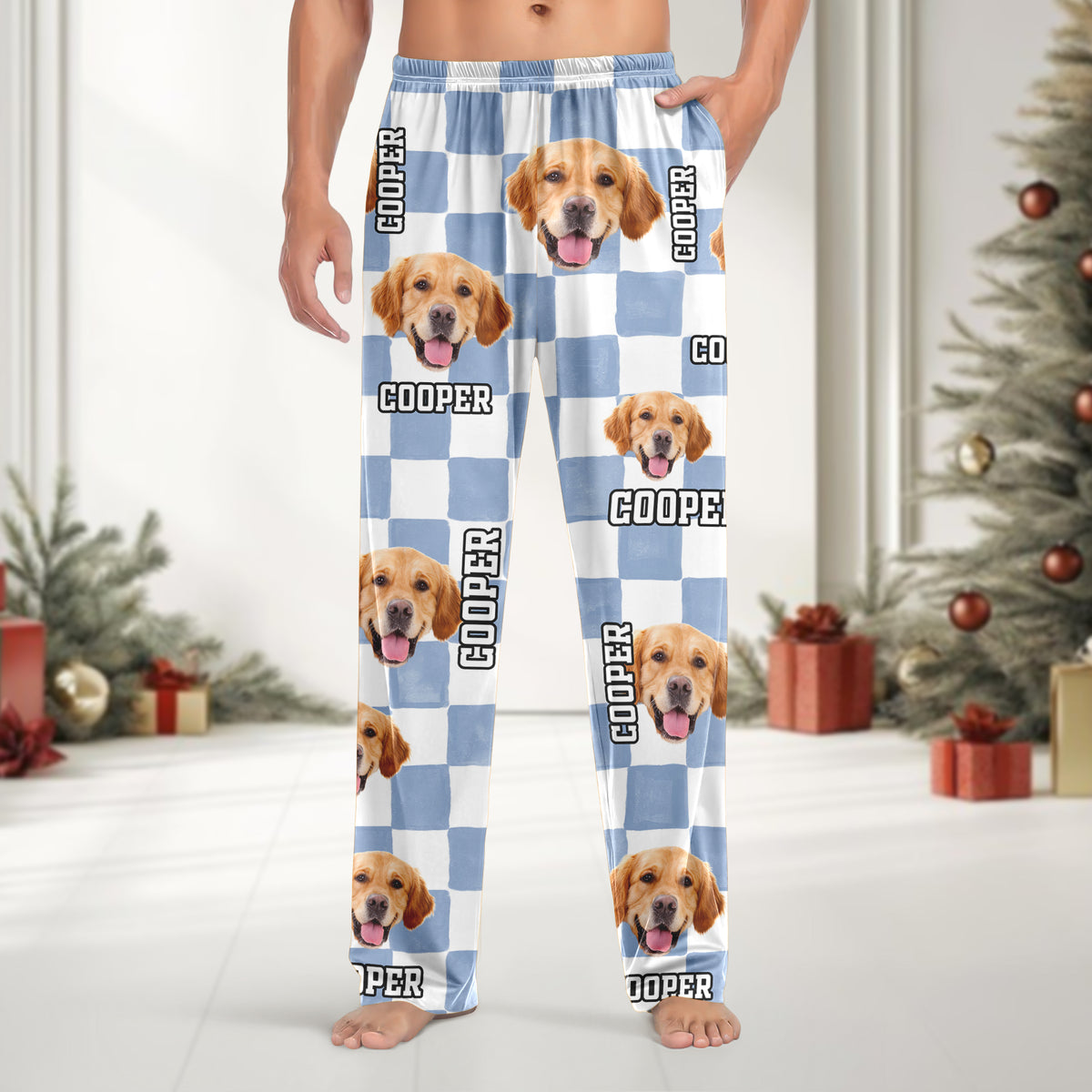 Custom Photo Name Dog Cat Sweatpants Gift For Pet Lovers HA75 921726