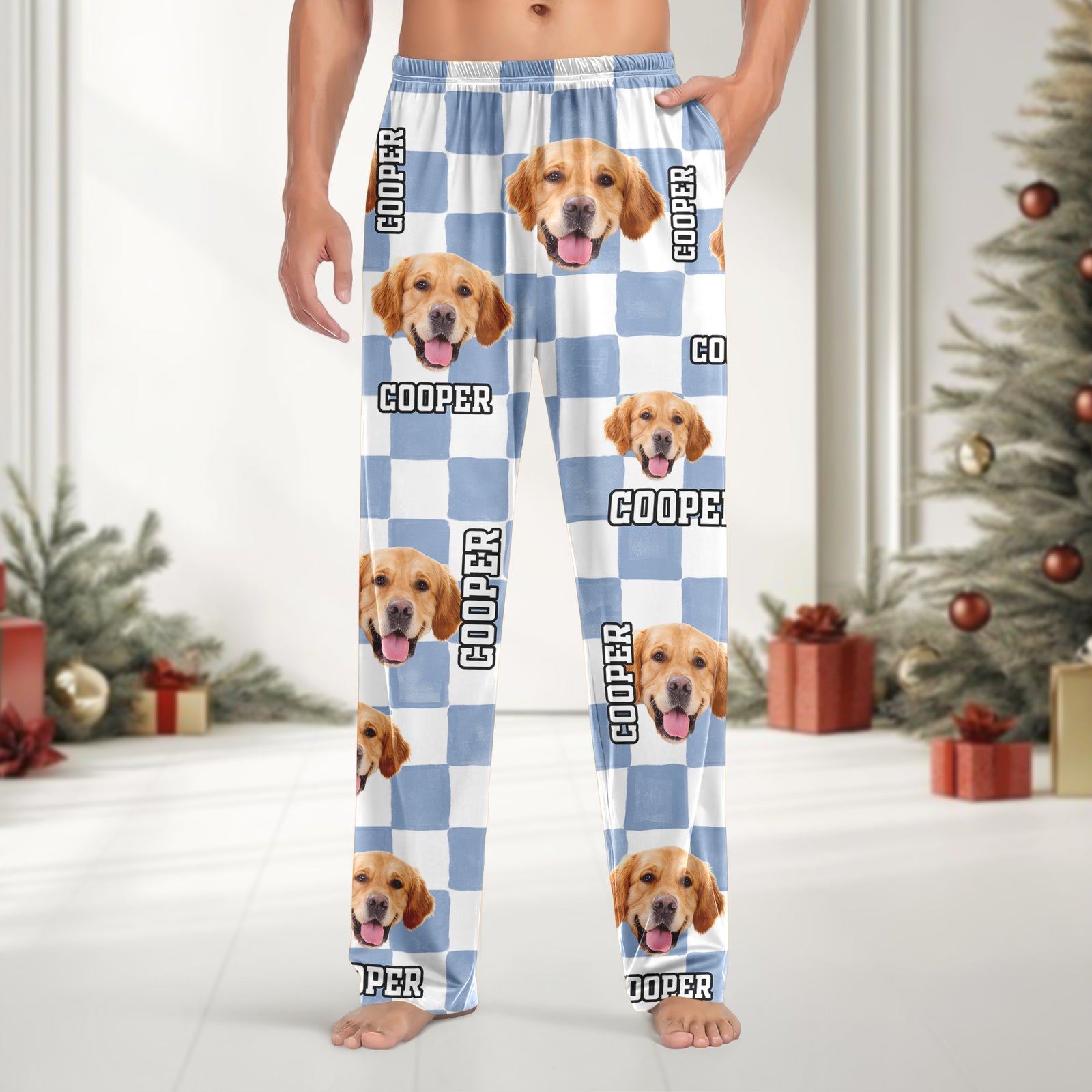 Custom Photo Name Dog Cat Sweatpants Gift For Pet Lovers HA75 921726