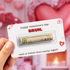 Custom Valentine's Day Money Holder Card Funny Gift For Couple HO82 901128