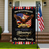 Custom Family Name One Nation Under God 250 Years Of Blessings Garden Flag TH10 169025
