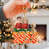 Personalized Candy Family Together Christmas Acrylic Ornament HA75 897978