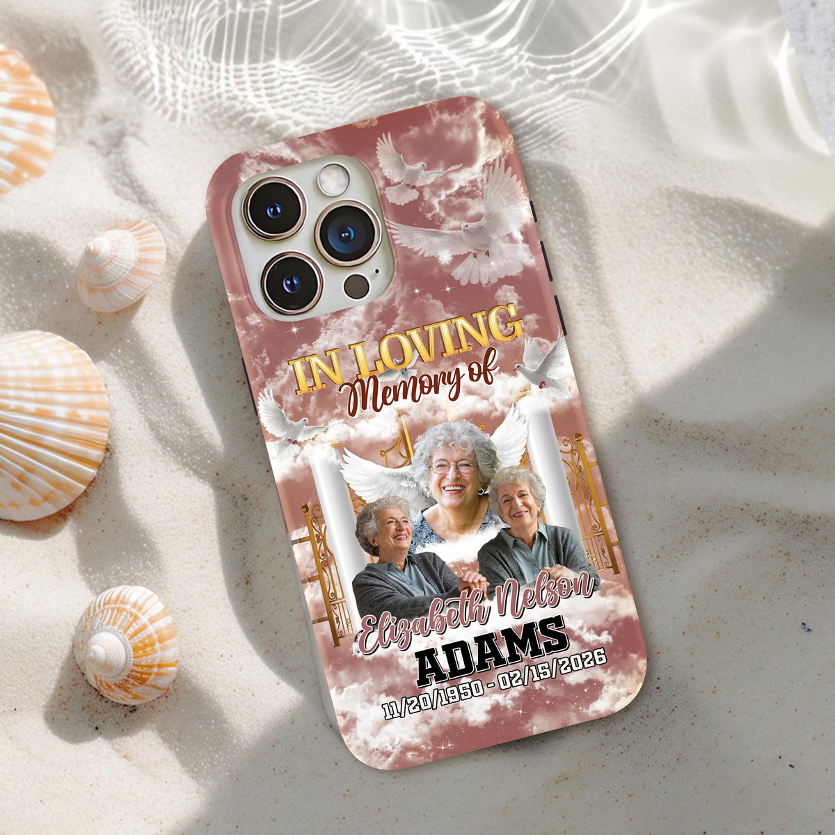 Custom Photo In Loving Memory Of Memorial Phone Case HA75 920986