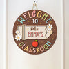 Personalized Teacher's Name Door Hanger Classroom Decor And Gift For Teacher HO82 894418