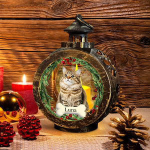 Custom Cat Photo - Personalized Custom Candlelight Lantern Ornament For Cat Lovers HO82 894938