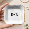Custom Couple Initial Jewelry Dish Wedding Gift for Bride & Groom, Anniversary Keepsake Gift LM32 669899