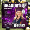 Custom Photo Class Of 2026 Balloon Graduation Party Backdrop LM32 899451
