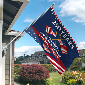 250 Years Semiquincentennial 1776-2026 America House Flag CH07 910184