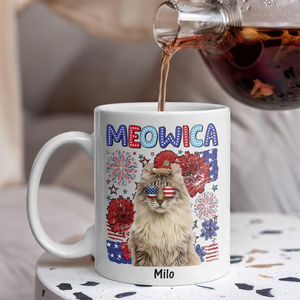 Custom Photo Meowica - Personalized Mug LM32 893757