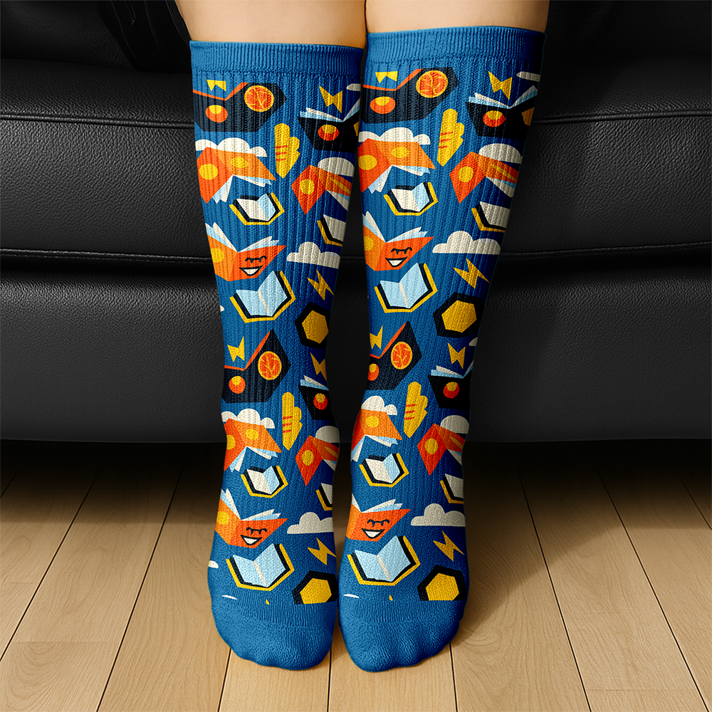 Personalized Sorry I'm Booked Crew Socks Gifts For Book Lovers, Readers HA75 892932